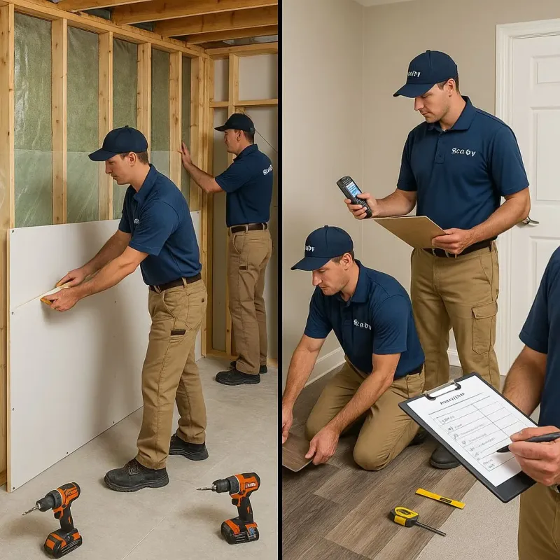 Repairs and Reconstruction process in Northvale, NJ